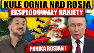 KULE OGNIA NAD ROSJĄ  EKSPLODOWAŁY RAKIETY [upl. by Sybila]