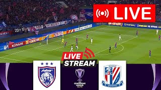 🔴LIVE Johor Darul Tazim vs Shanghai Shenhua  AFC Champions League Elite 2425  Match Live Today [upl. by Thgirw]