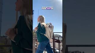 Mustknow tip for always having your dog close by backpack funny dogvideo [upl. by Cave86]