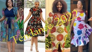 🆕 100 jolis modèles africains de robe courte en pagne pour femme et dame model africanstyles wax [upl. by Nalahs886]