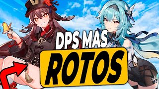 8 DPS MAS ROTOS de Genshin Impact [upl. by Silsbye]