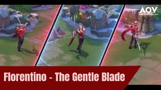 Florentino Hero dengan pedang yang tak terkalahkan  Garena AOV Arena of Valor [upl. by Nitsur501]