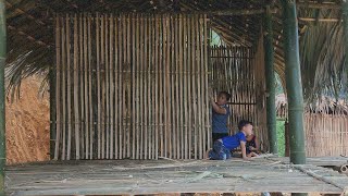 Making sturdy bamboo floors creates perfection for the house  Chúc Thị Duyên [upl. by Aihsekat]