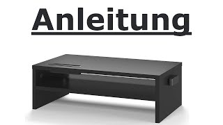 BONTEC Monitorständer Aufbauanleitung [upl. by Heinrick94]