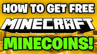 How To Get FREE Infinite Minecoins in Minecraft 2024 121 MCPE Tutorial [upl. by Eugenle]