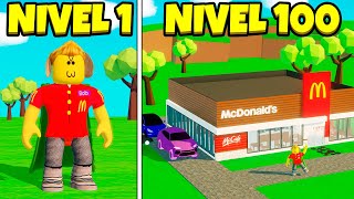 ¡PASAMOS de McDONALDS NOOB a McDONALS PRO en ROBLOX 🍔😍 Mikecrack ROBLOX Tycoon 🔴EN DIRECTO [upl. by Nikita82]