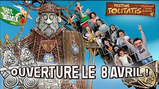 LE FESTIVAL DE TOUTATIS  TOUT CE QUIL FAUT SAVOIR  Nouveauté Parc Astérix 2023 [upl. by Eelyac]