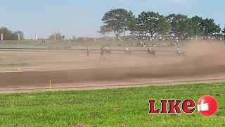 Roden Langbahn WM 24 Heat 1 Ahlbom Appleton Aarnio Meijer Dubernard Langbaan WK Longtrack WC [upl. by Eniffit]