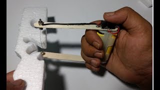 how to make a foam cutterstyrofoam cutterhot wire [upl. by Zetra]