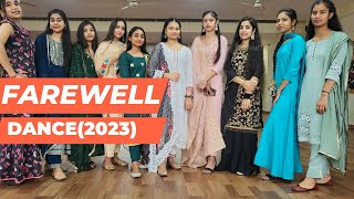 Farewell dance of MMIS Mullana 2023 prepared in 2 days basic dance punjabi dance style [upl. by Terena526]