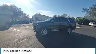 2022 Cadillac Escalade near me Naples Naples Park Bonita Springs Marco Island Fort Myers FLCP1 [upl. by Ddet640]