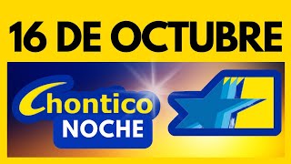 RESULTADO CHONTICO NOCHE del LUNES FESTIVO 16 de OCTUBRE de 2023 💫✅💰 ULTIMO SORTEO [upl. by Emanuela576]