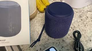 NOTABRICK Bluetooth SpeakersPortable Wireless Speaker Review [upl. by Nnylram]