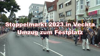 Stoppelmarkt 2023 in Vechta Festumzug [upl. by Dugan]