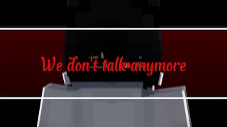 We dont talk anymore meme Mine Imator Minecraft Animation collab Chain206 [upl. by Morie]