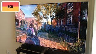 Samsung QLED Q7F 55 Inch 4KTV Picture Quality WHDR  PS4 Pro GameplayLast Of Us [upl. by Weiser451]