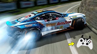 James Deane drifting na Montanha com o Mustang RTR Spec 5FD  Assetto Corsa  Controller Gameplay [upl. by Poland]