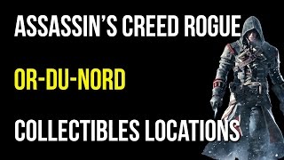 Assassins Creed Rogue Or du Nord CollectiblesActivitiesQuest ItemsViking SwordTemplar Relic [upl. by Anwahs]