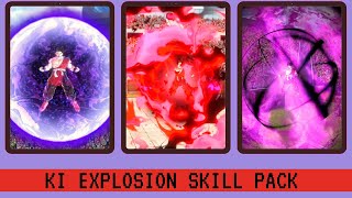 Xenoverse 2 mods  Ki Explosion Skill Pack [upl. by Ardnalahs879]