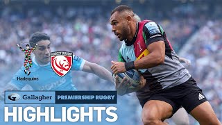 Harlequins v Gloucester  HIGHLIGHTS  Amazing Comeback at HQ  Gallagher Premiership 202122 [upl. by Llednahs]