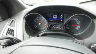 0273 kmh  new Ford Focus RS Mk3  Acceleration Top Speed [upl. by Nosilla128]