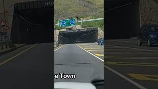 Discover the longest Tunnel in South Africa tunnel roadtrip Huguenot capetown southafrica [upl. by Ardnosak]