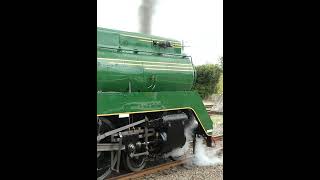 3801  Awaiting departure steam locomotive [upl. by Anaeda]