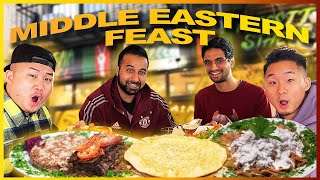 Traditional MIDDLE EASTERN Food VS Street FOOD TOUR  Palestinian [upl. by Nelle]