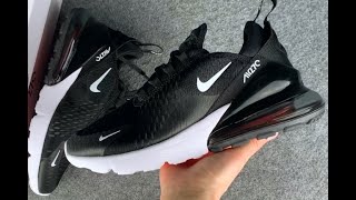 NIKE AIR MAX 270 TRIPLE BLACK WHITE AH8050002 [upl. by Beatrice]