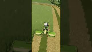 EXTRAIT DU LIVE FAUCHAGE DE LHERBESÉRIE DES ABONNÉSfarmingsimulator22 youtubeshorts live [upl. by Ahsha]