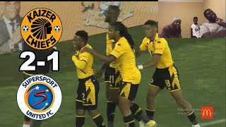 Kaizer Chiefs vs Supersport United  All Goals  Extended Highlights  DSTV Premiership [upl. by Maximilien]