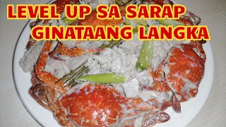 BICOL RECIPE LEVELUP SA SARAP NA GINATAANG LANGKA WITH ALIMASAG [upl. by Tesil]