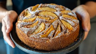 Le Gâteau aux pommes de GrandMère moelleux avec moins de beurre [upl. by Macleod]