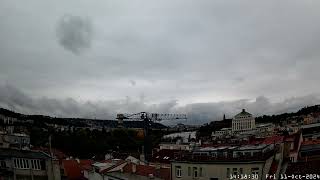 20241011 Prague 4K timelapse [upl. by Yenffit600]