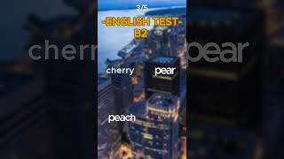 English Test  B1B2 intermediate english learnenglish testy shorts quiz vocabulary engtest [upl. by Ahseym]