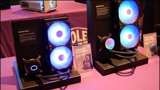 CES 2020 Cooler Master Debuts New ML V2 Illusion and Vivid Liquid Coolers Plus Air Coolers [upl. by Eldora]