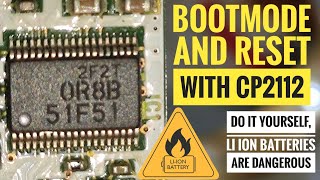 51F51 CHIP BOOTMODE AND RESET USING CP2112 [upl. by Nnaeirb896]