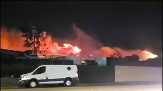 CALIFORNIA FIRE OCTOBER 2019 WILDFIRE [upl. by Seaman]