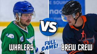 Full Game 2  Whalers vs Brew Crew [upl. by Tecla]