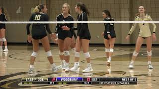 High School Girls Volleyball Woodbury vs East Ridge [upl. by Amara450]