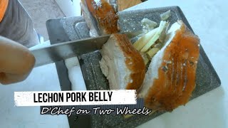 Lechon Pork Belly recipe oven roasted  Mukbang with the Family [upl. by Iney]