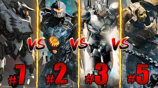 Whos the Most Powerful Jaeger in Pacific Rim  Every Jaeger Ranked From Weakest to Strongest [upl. by Siesser]