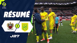 OGC NICE  FC NANTES 1  2  Résumé  OGCN  FCN  20232024 [upl. by Artenal]