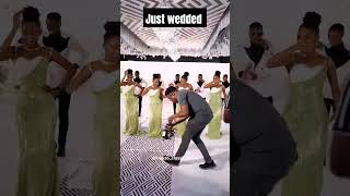 Just wedded fashion weddingandreceptioninsameroom weddingideas wedding [upl. by Uel392]