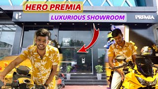 New Hero Premia store in Rajasthan  Premium retail experience from Hero [upl. by Nnylaehs]