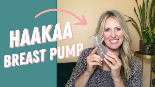 How to Use a Haakaa Breast Pump  Build Your Frozen Milk Stash  Breastfeeding Tips  Working Moms [upl. by Nosyd]