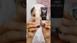 Lakme cc cream with lakme absolute hilighter makeup look  RARA [upl. by Kleper494]