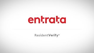 Entratas ResidentVerify [upl. by Luckin408]