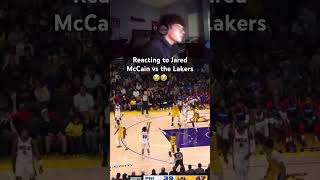 Last part didn’t happen nba basketball jaredmccann lakers 76ers embiid paulgeorge streamers [upl. by Lamphere]