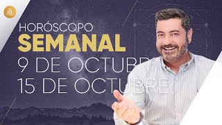 HORÓSCOPO semanal del 9 al 15 de Octubre Alfonso León Arquitecto de Sueños [upl. by Alexandra]